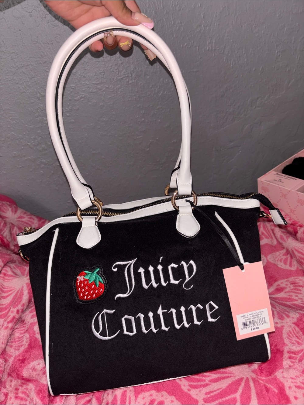 Juicy Couture “Liquorice Sweet N Juicy Apple” Tote Bag
